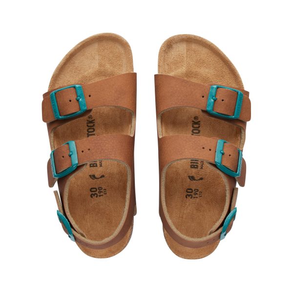 Milano Kids Ginger Brown Birko-Flor - Image 3